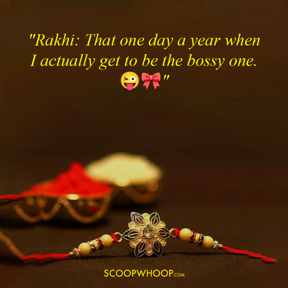 Funny Raksha Bandhan Captions