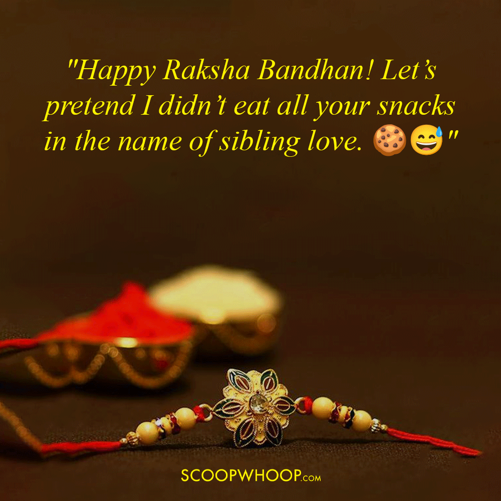 Funny Raksha Bandhan Captions