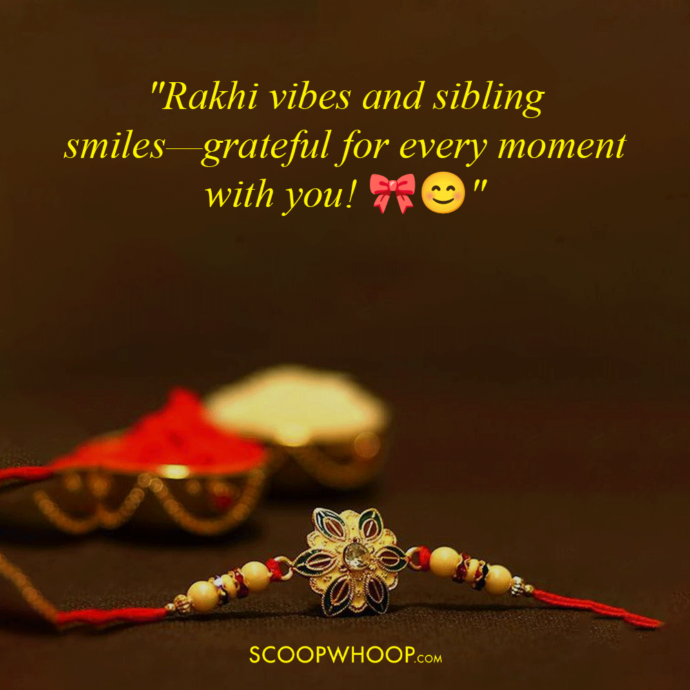 Cute Raksha Bandhan Captions For Instagram