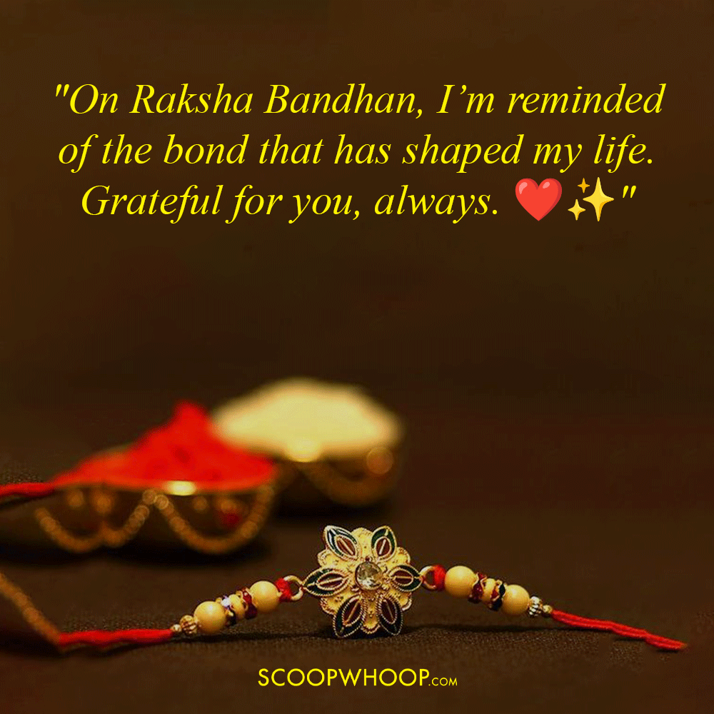 Emotional Raksha Bandhan Captions For Instagram