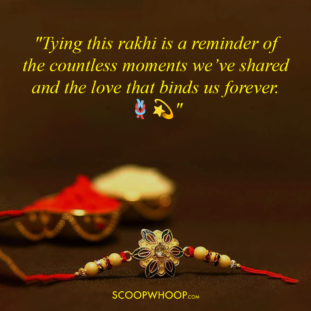 Emotional Raksha Bandhan Captions For Instagram