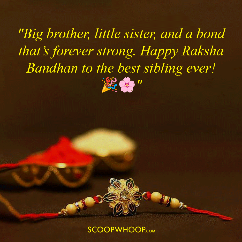 Big Brother Little Sister Raksha Bandhan Captions For Instagram