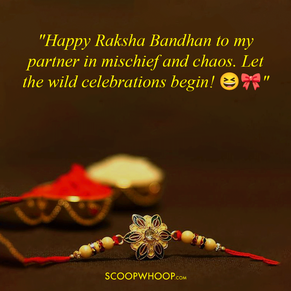 Crazy Raksha Bandhan Captions For Instagram