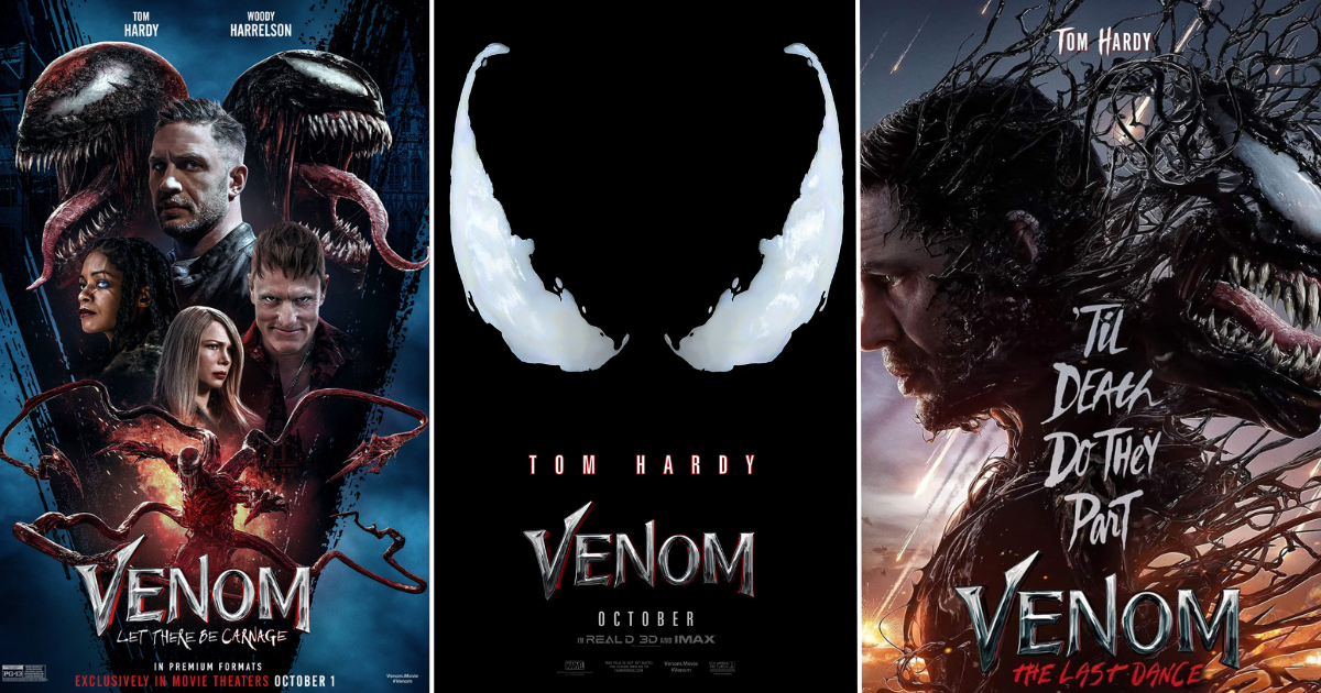 A complete list of all Venom movies