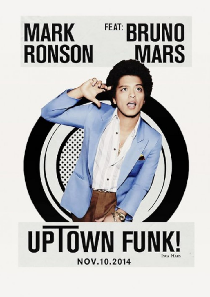 "Uptown Funk" by Mark Ronson ft. Bruno Mars Feel Good Songs