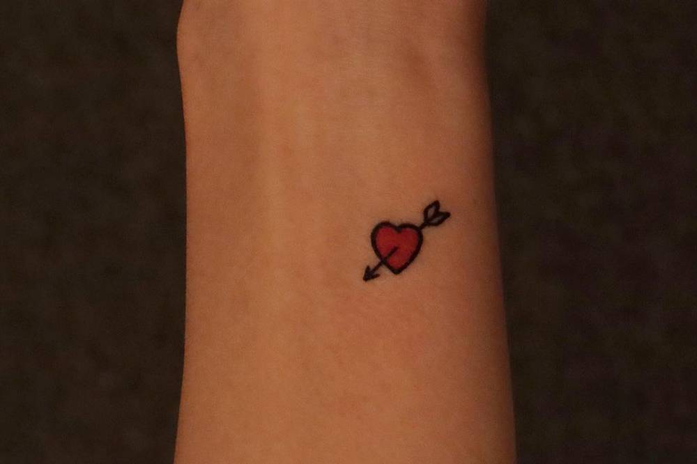 wrist hand band tattoo