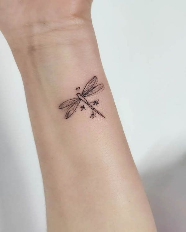 wrist hand band tattoo