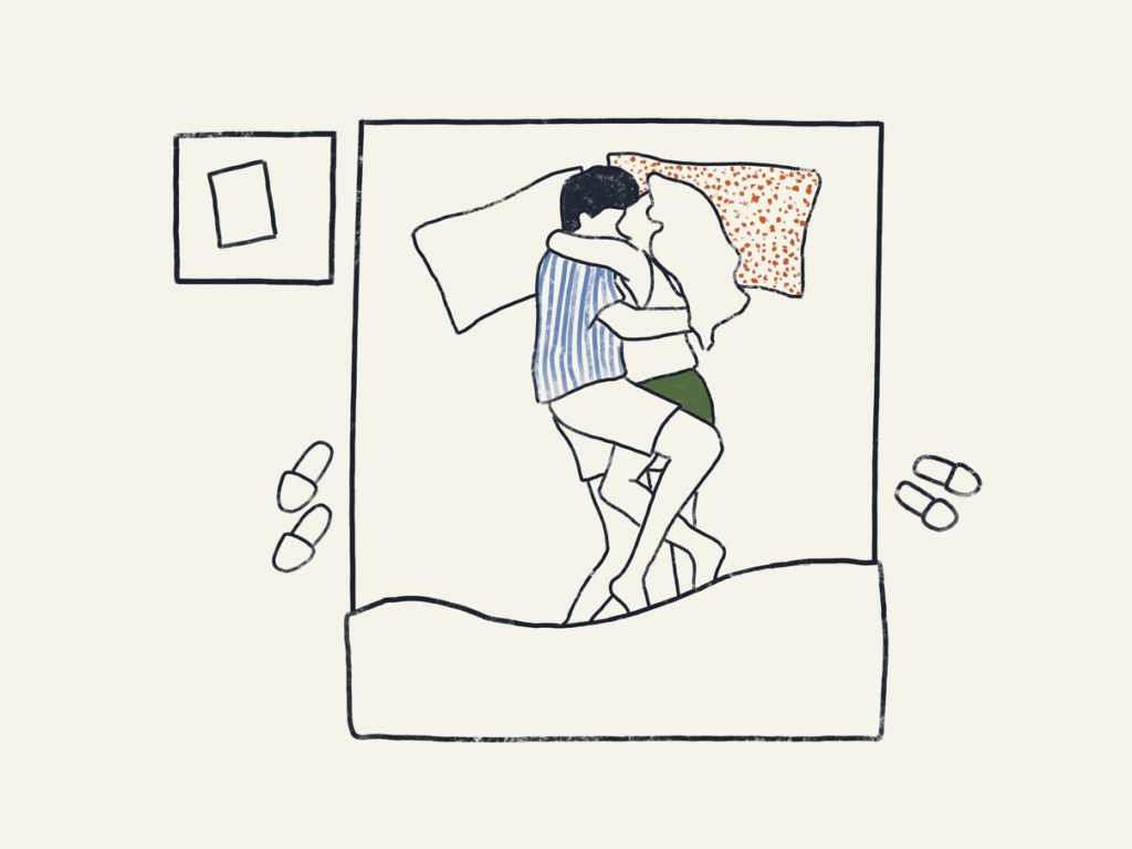 best cuddling positions