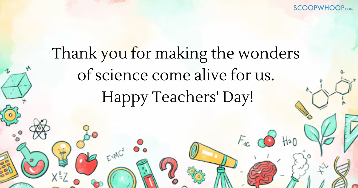 50 Teachers' Day Wishes for Science Teachers: Inspiring and Thoughtful