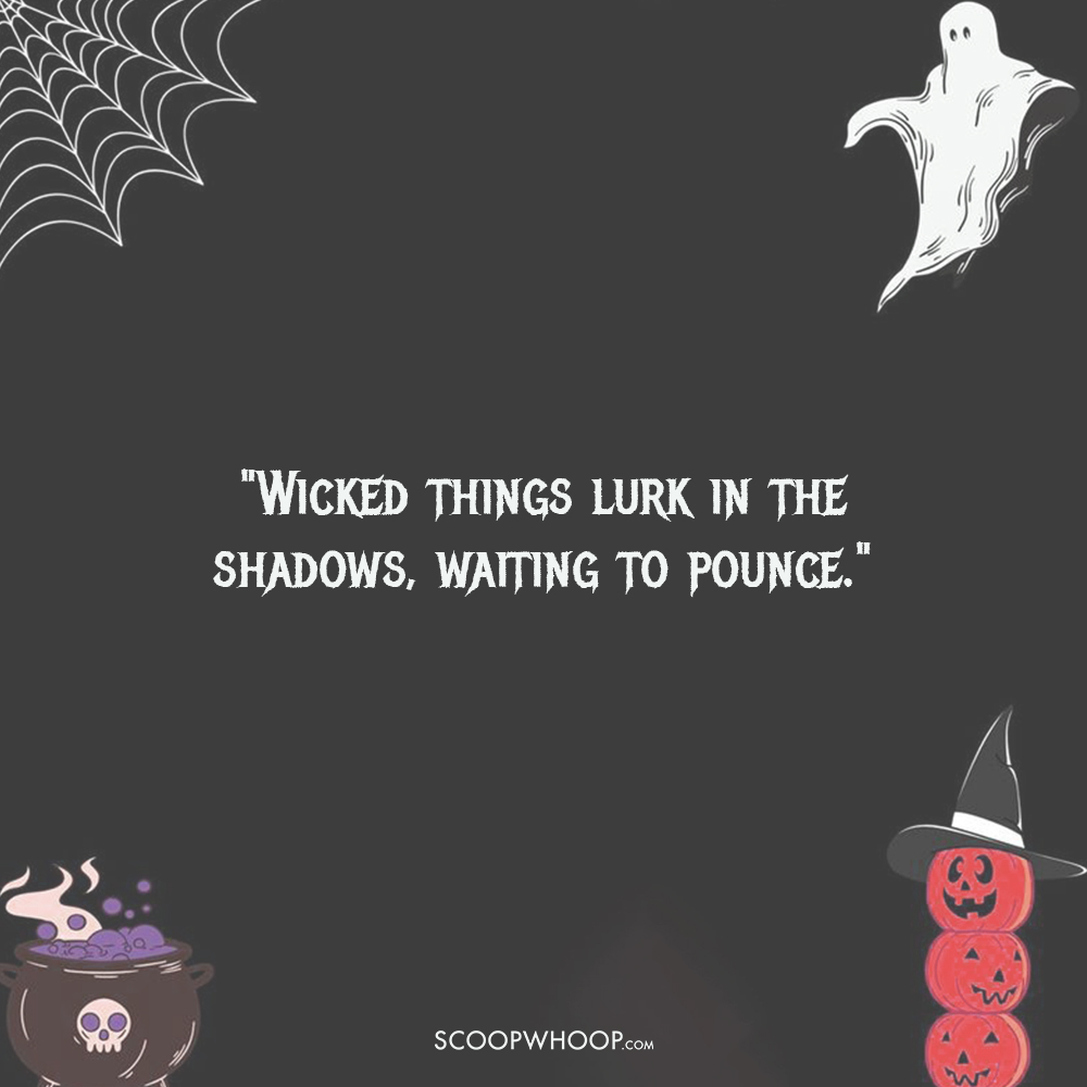 Creepy Halloween Phrases