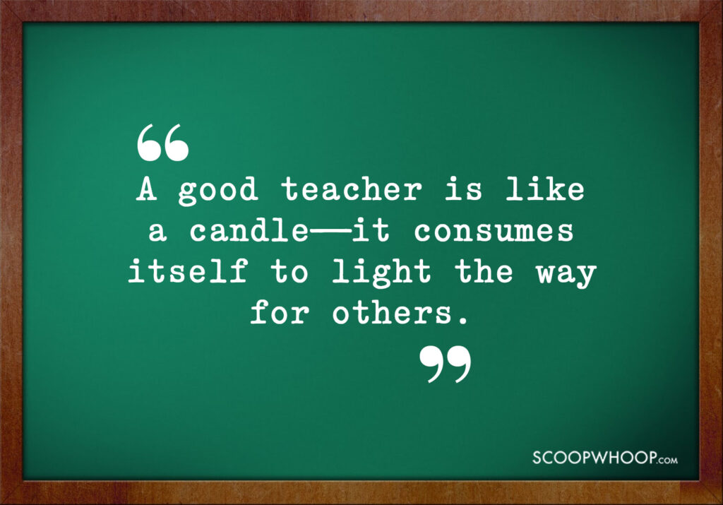 Nice Quote About Teachers