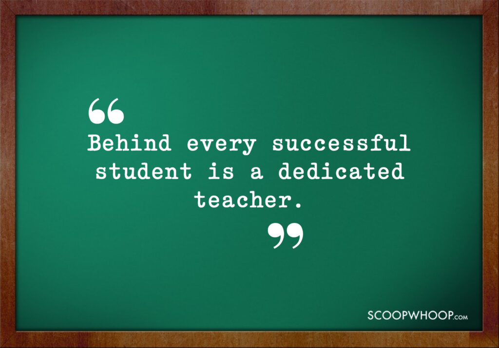 Nice Quote About Teachers