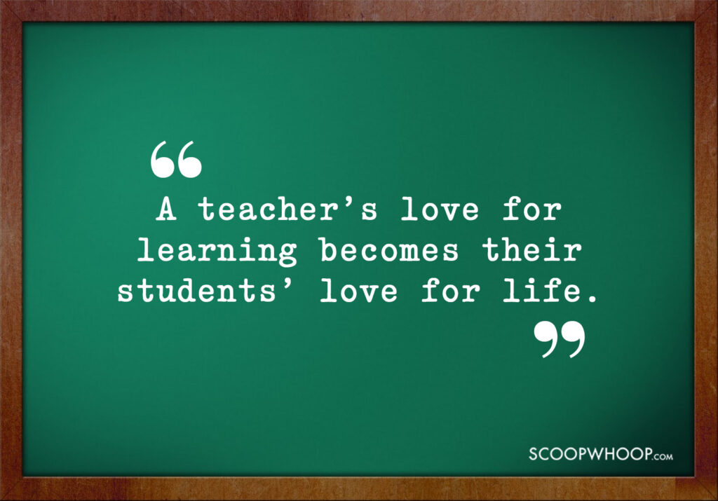 Love Quotes for a Teacher