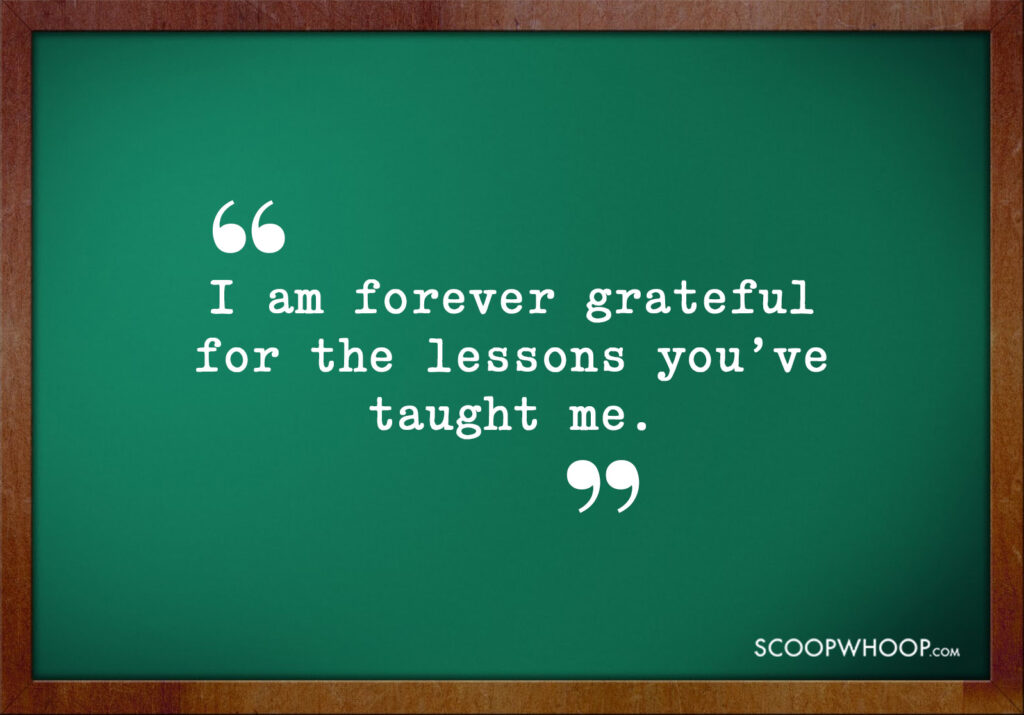 Grateful Quotes for Teachers