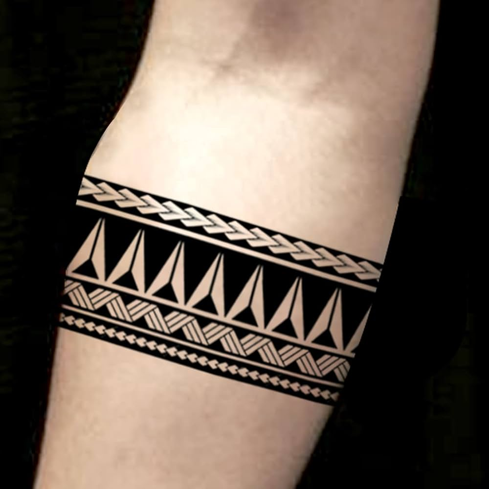 wrist hand band tattoo