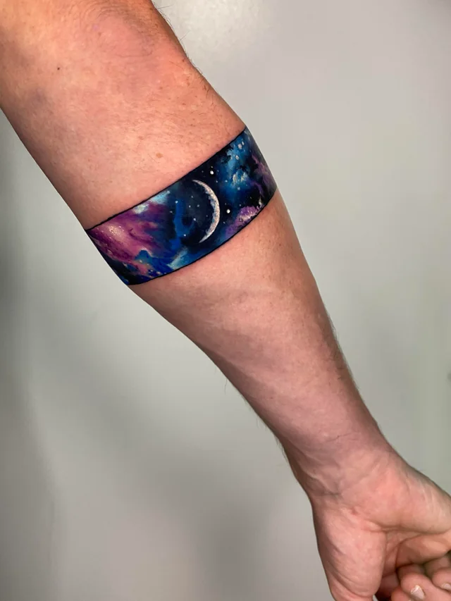 wrist hand band tattoo