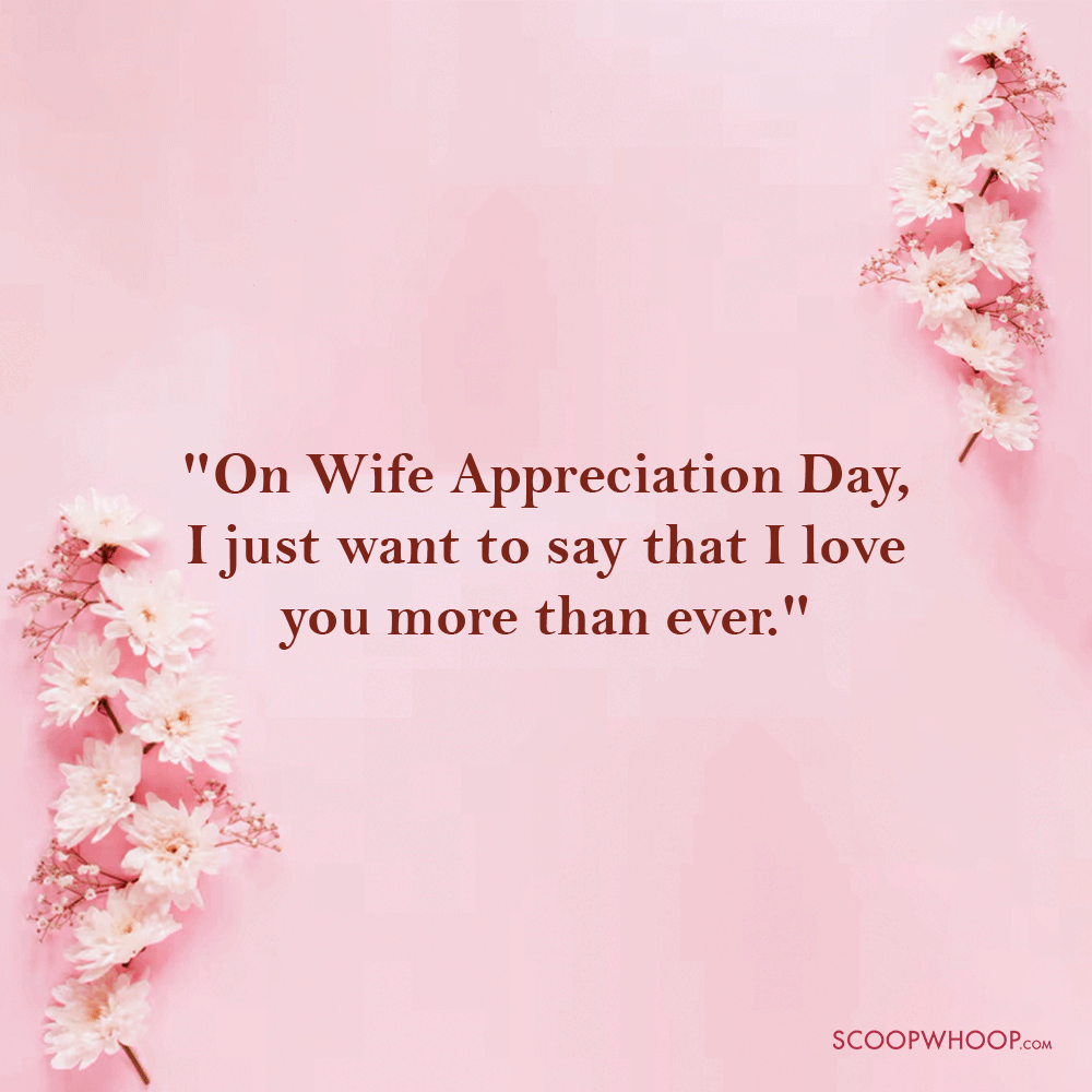 Wife Appreciation Day Quotes