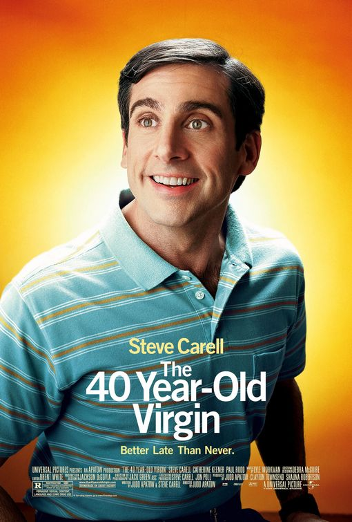 The 40-Year-Old Virgin (2005) best sex comedy movies