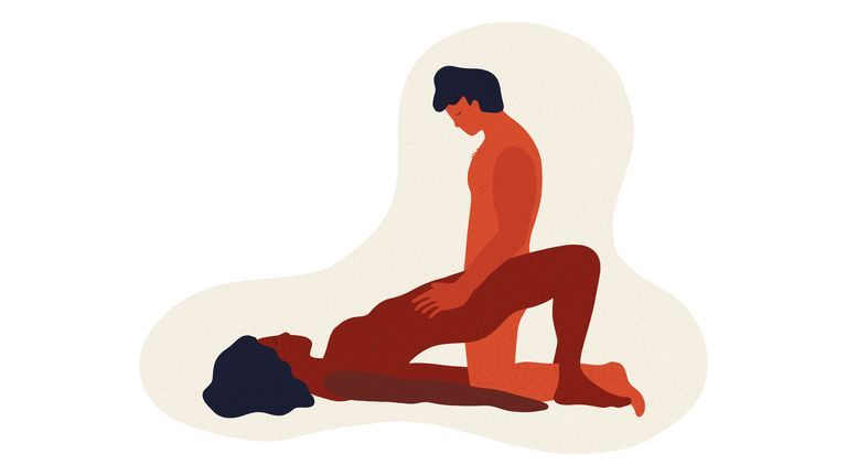 Sex position from the side