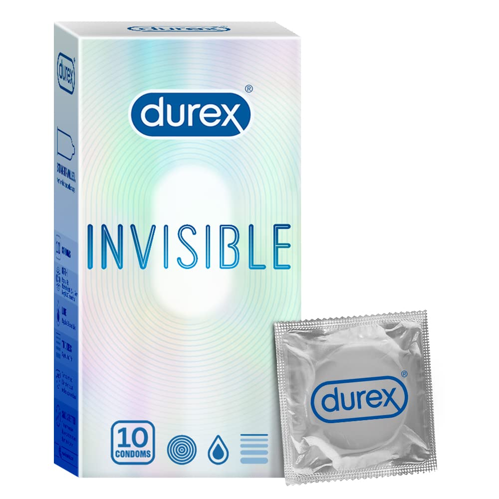 Durex Invisible Extra Thin Condoms best condoms for men