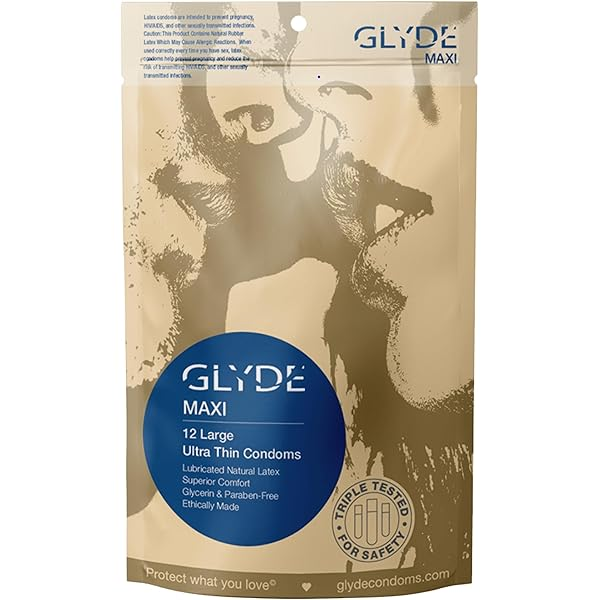 Glyde Maxi Condoms best condoms for men