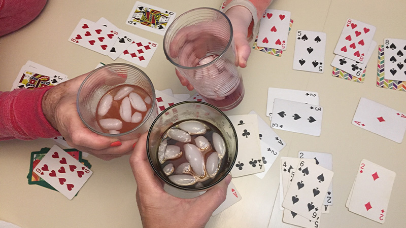 Drinking card games