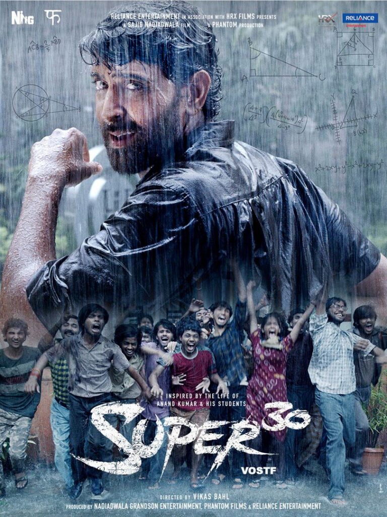 Super 30 - Movies like 12th fail