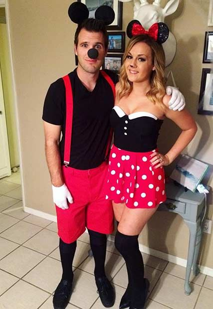 Duo Halloween Matching Hot Couple Costumes