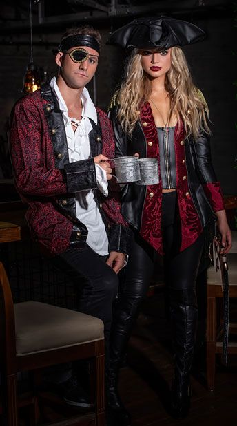 Sexy Pirate Costume for Couples