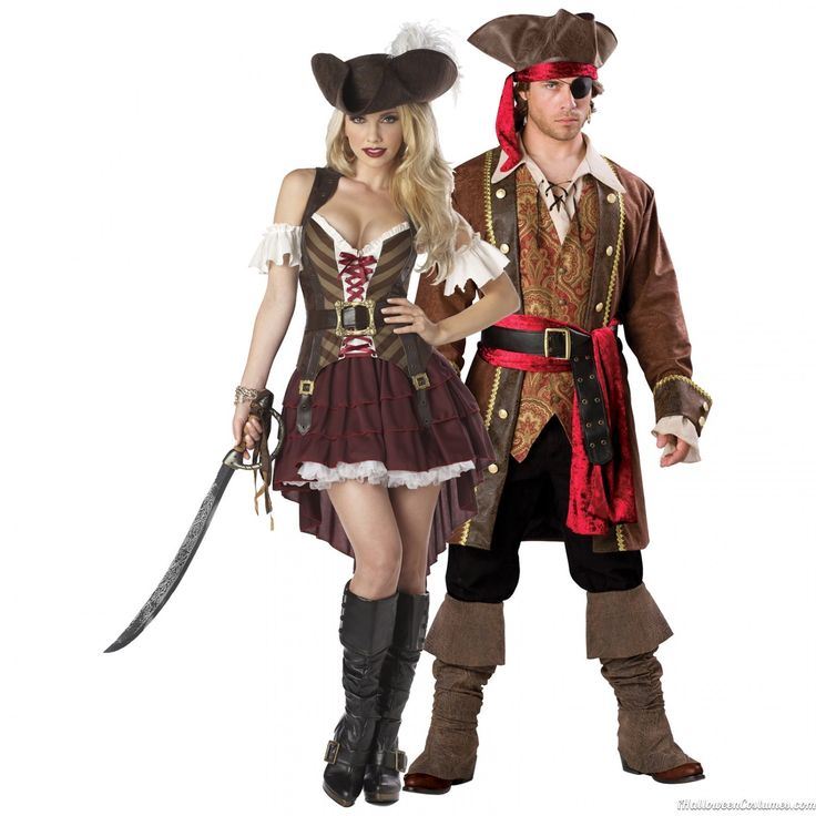 Sexy Pirate Costume for Couples