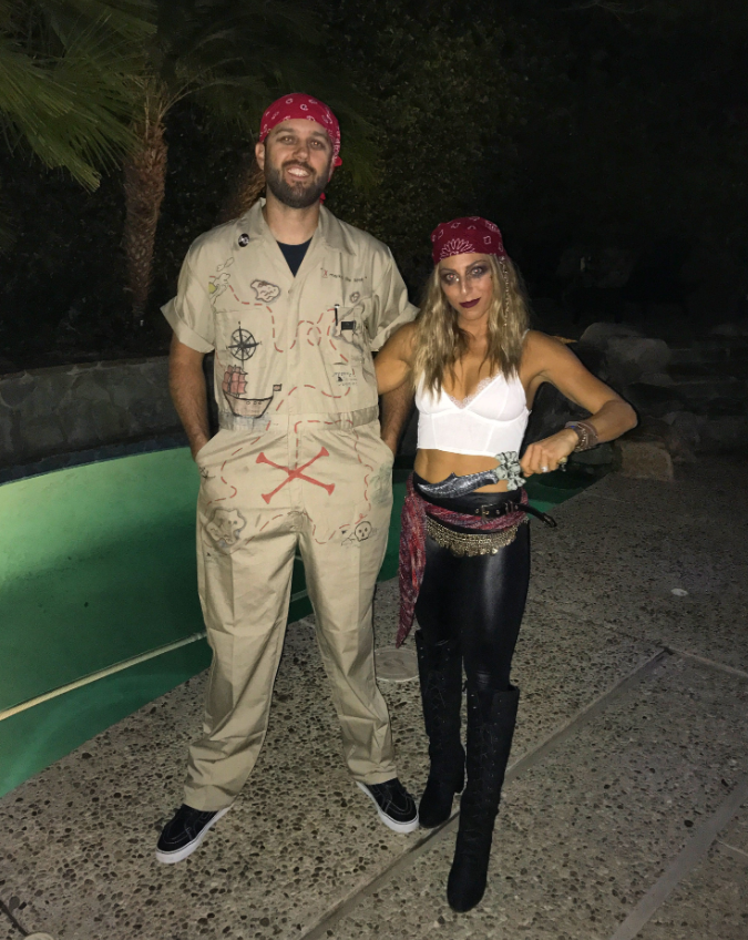 Sexy Pirate Costume for Couples