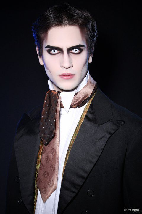 Vampire Makeup for Man