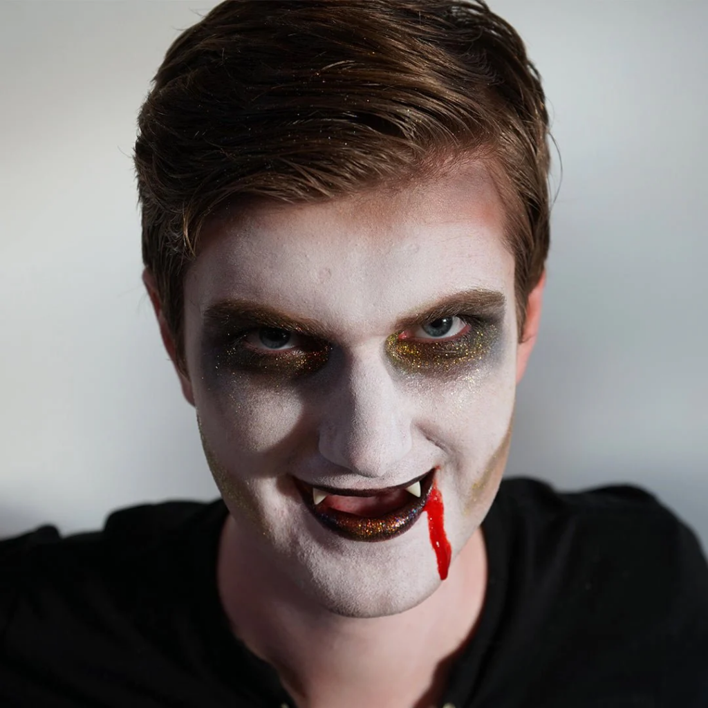 Vampire Makeup for Man