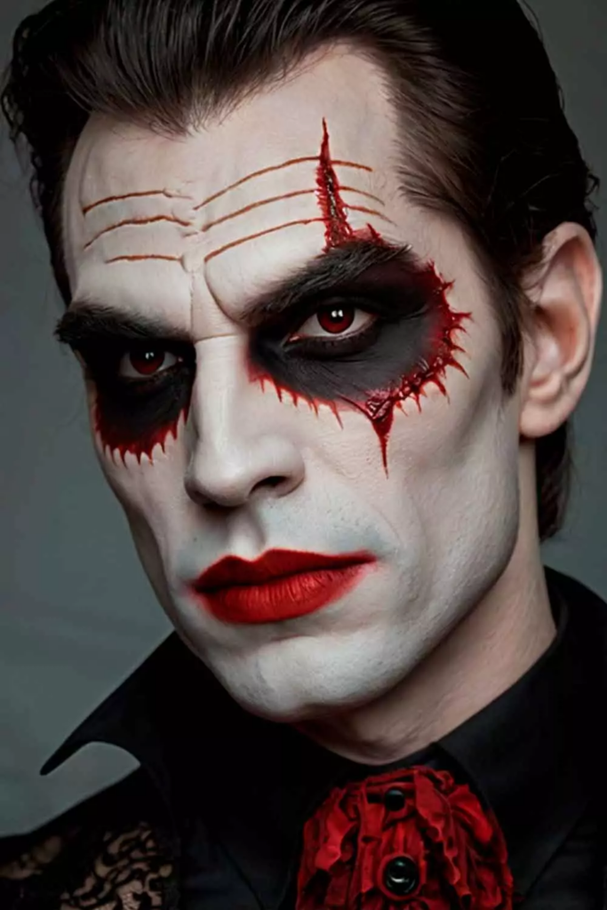 Vampire Makeup for Man