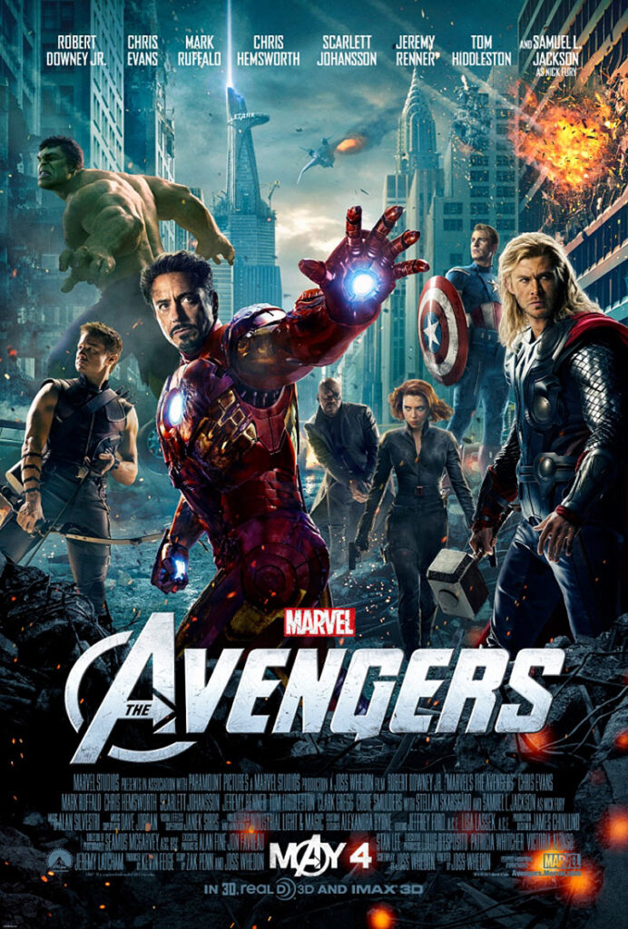 The Avengers (2012) - Thor movies in order