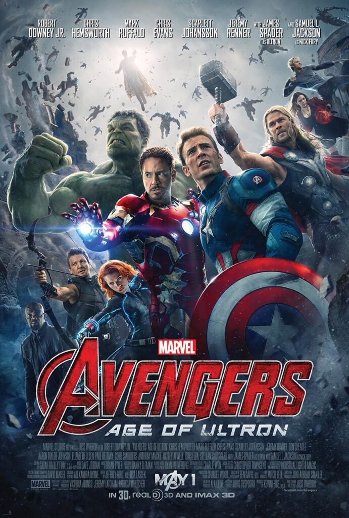 Avengers: Age of Ultron (2015) - Thor movies in order