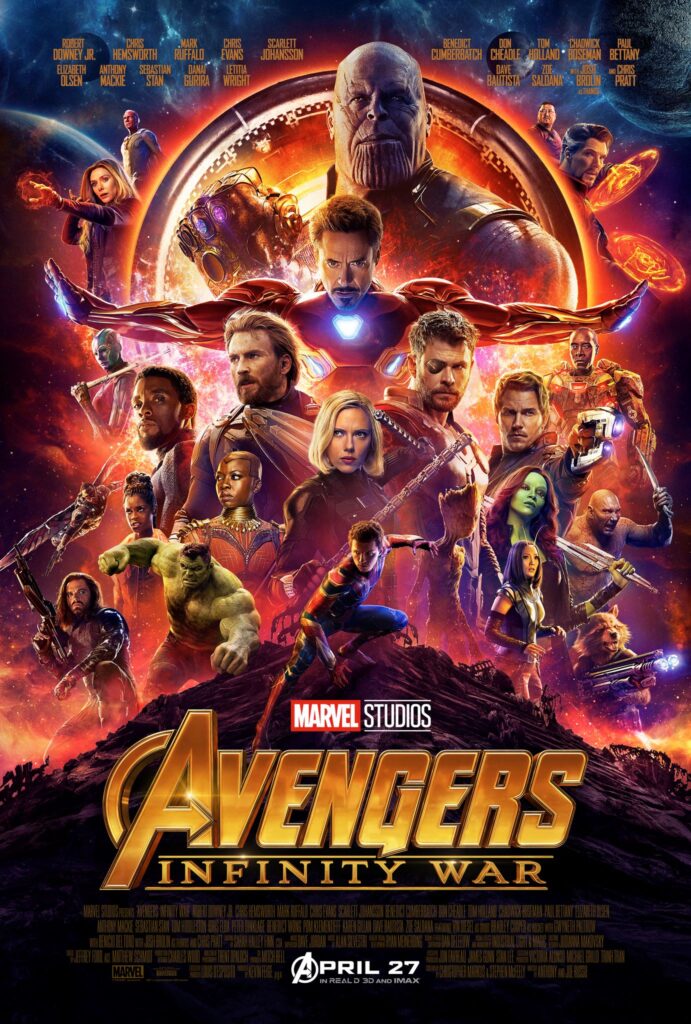 Avengers: Infinity War (2018) - Thor movies in order