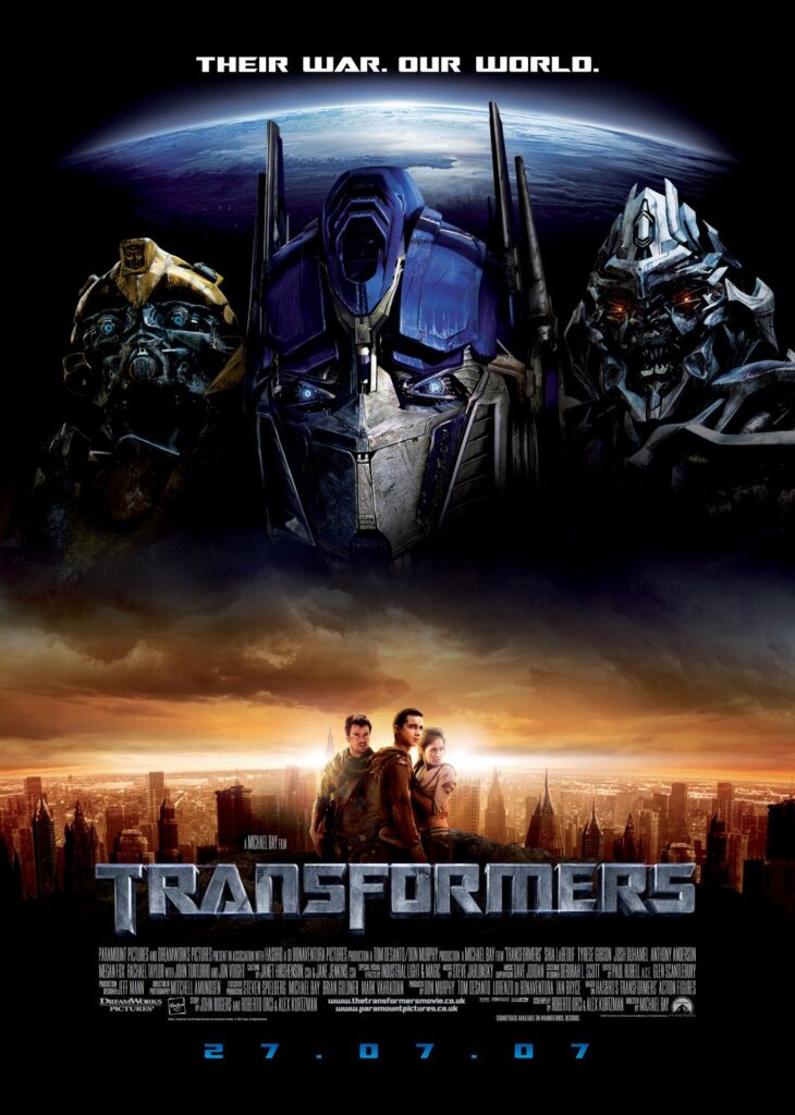 Transformers (2007) - Transformers movies in order