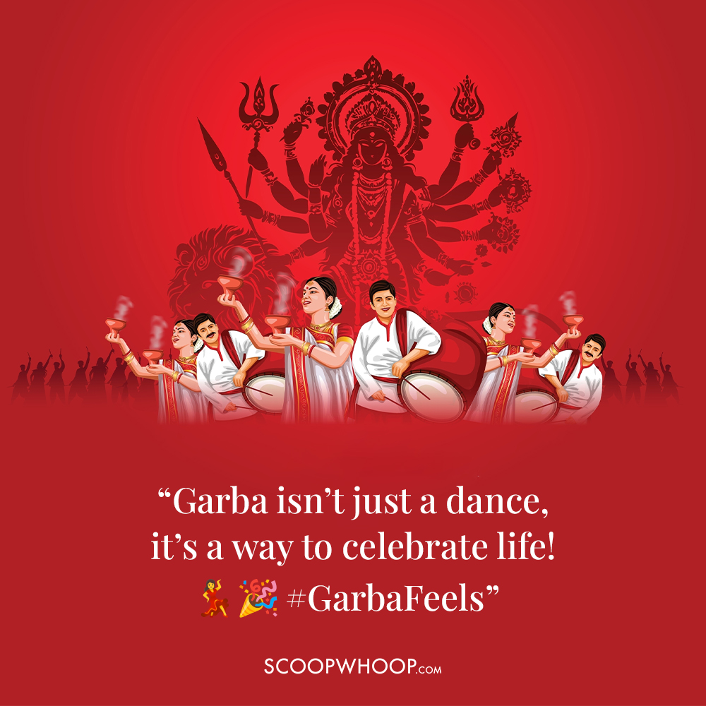 Garba Caption for Navratri