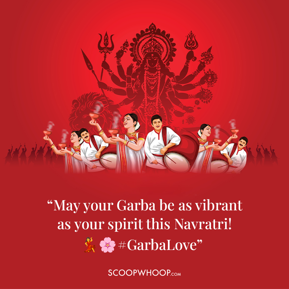 Garba Caption for Navratri