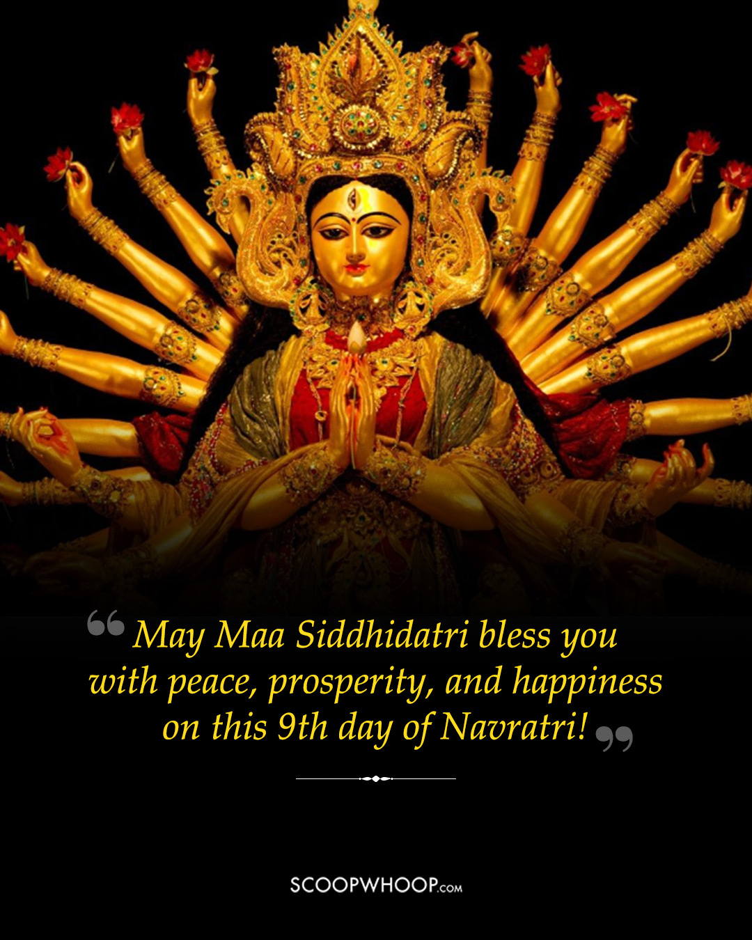 70+ Navratri 9th Day Wishes: Celebrate with Divine Blessings
