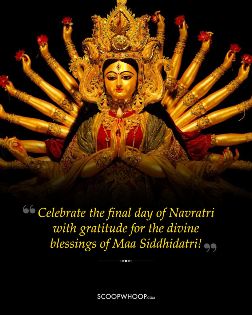 Navratri 9th day wishes