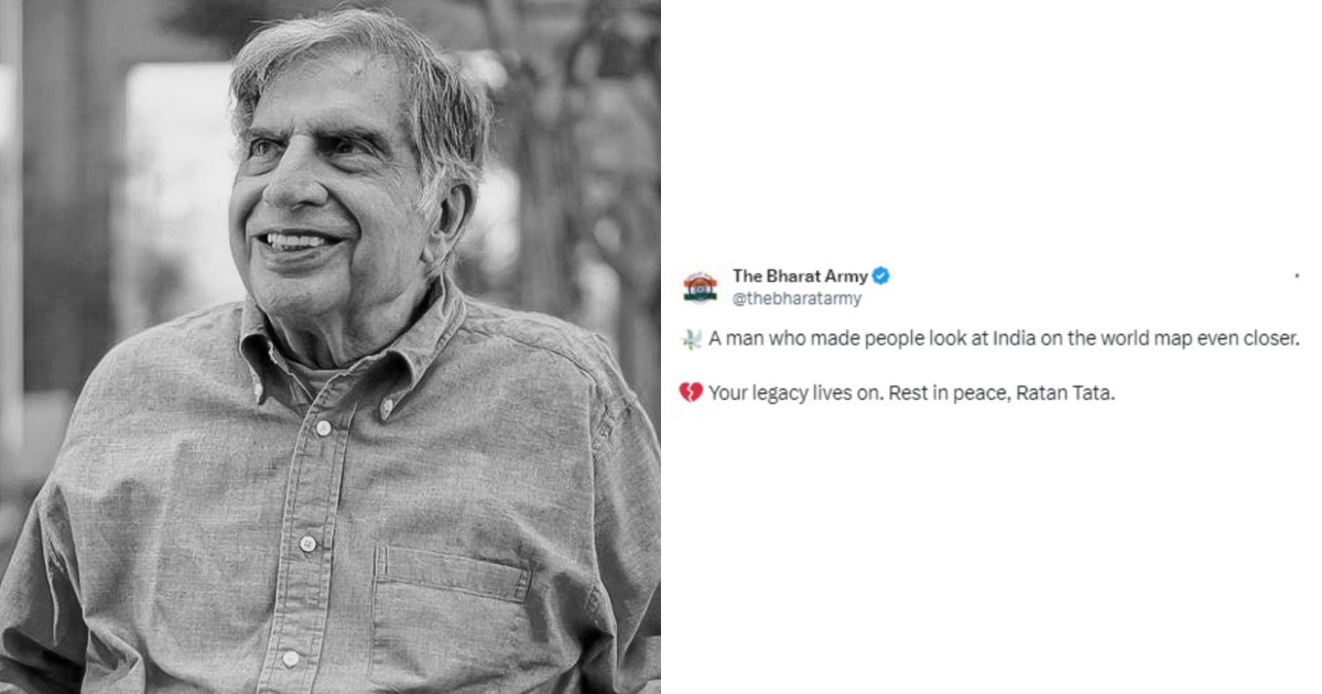 Ratan Tata Passes Away At 86