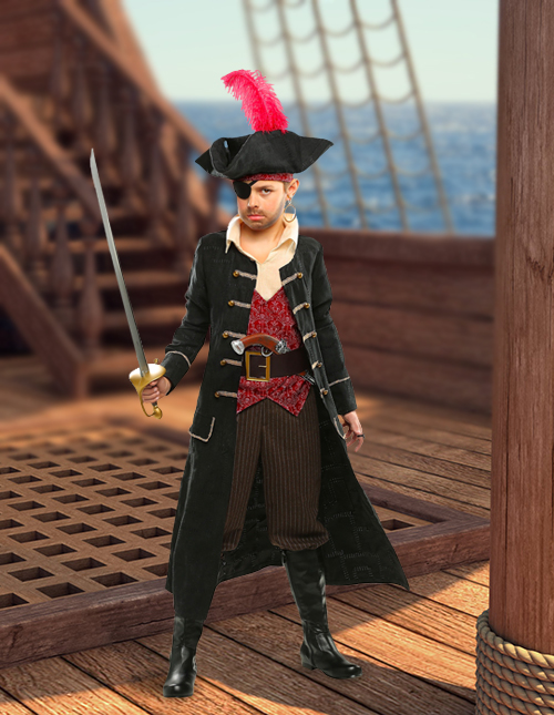 Last Minute Easy DIY Pirate Costume