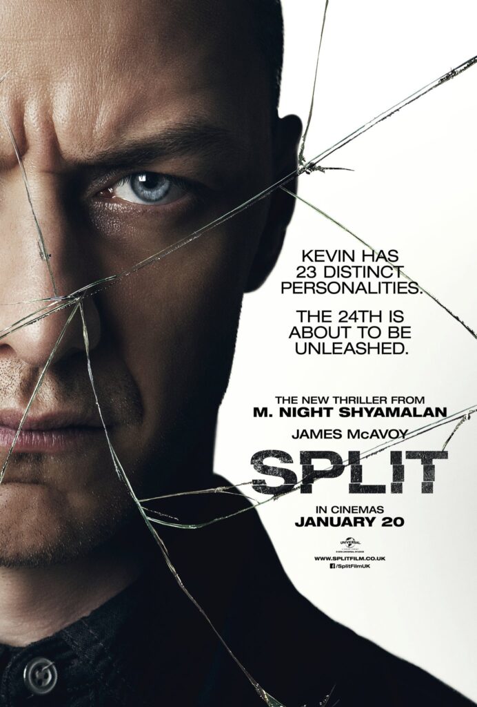 Split (2016) - movies like shutter island