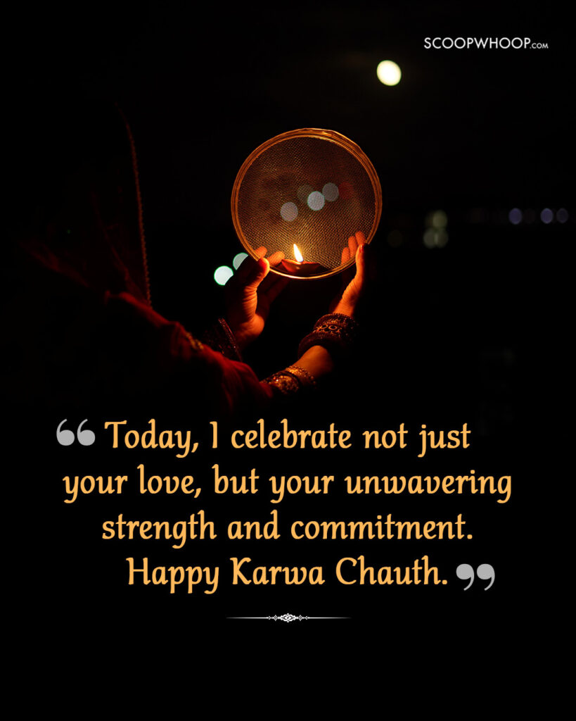 Karwa Chauth Wishes for Wife