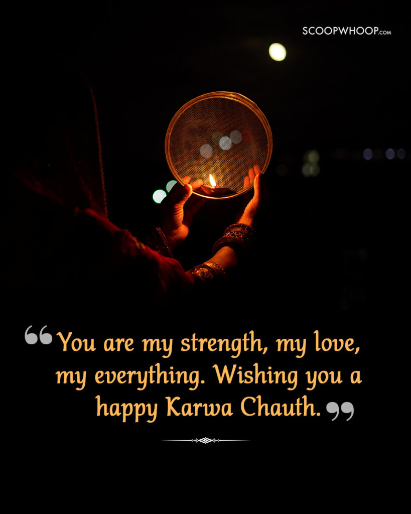 Karwa Chauth Wishes for Wife