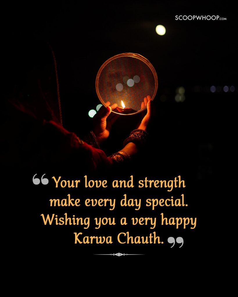 Happy Karwa Chauth Wishes for Wife