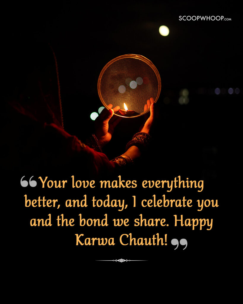 Karwa Chauth Quotes for Wife