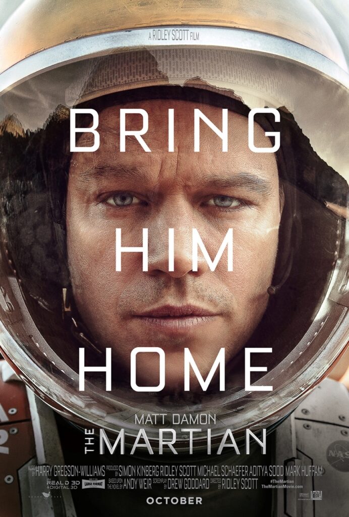 The Martian (2015) - Movies like interstellar